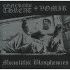 CONCRETE THREAT + VOMIR  "Monolithic Blasphemies " LP